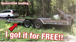 My First Car Trailer Build!!