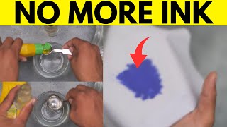 Oops! Ink Stains on Clothes After Wash and Dry Here's How to Remove Them!