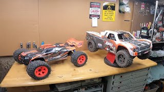 TRAXXAS SLEDGE , LOSI SBR 1.0  , ARRMA KRATON , 3XL-E , FIRETEAM , WHOS FASTER