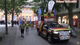 Nürnberg, Weimar, Pforzheim & Dresden 10.06.2024 - Kriegstreiber raus