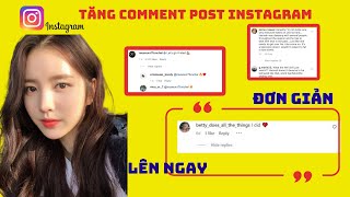 ✅TĂNG COMMENT INSTAGRAM ĐƠN GIẢN, LÊN NGAY, UY TÍN, CỰC DỄ, MỚI NHẤT 2023 | Ms Hảo Dịch Vụ Mua Like