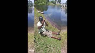 Big Bass Fishing! (Apartment Complex Addition) #bassfishing #florida #fishing