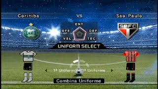 CAMPEONATO BRASILEIRO SÉRIE A - RODADA #27 CURITIBA X SÃO PAULO -BOMBA PATCH 2024 -GAMEPLAY PS2.