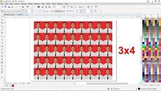 Mengatur Pas Foto 3x4 di CorelDRAW X7