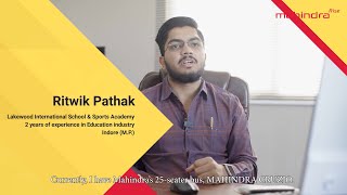 Lakewood International School & Sports Academy | Ritwik Pathak | Mahindra CRUZIO BS6