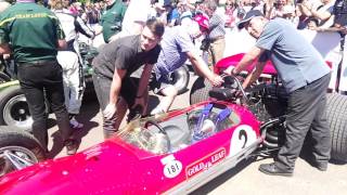 Goodwood Festival of Speed 2017 Inside View: Lotus 49s and Jackie Stewart at the Assembly Area