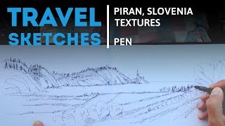 Drawing a Mediterranean Landscape