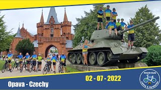 Opava Czechy - Katowice Ligota 02.07.2022 Rowerowa Ligota i Panewniki