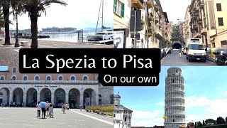 La Spezia, Italy  Cruise Terminal  to the Leaning tower of Pisa.  Walk with us!