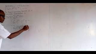 How To Obtain Moment Generating Function of Bernoulli Distribution, Pigin