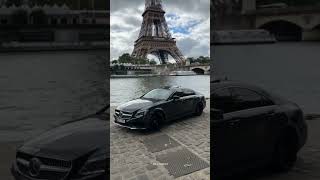 Mercedes CLS in Paris #shorts #mercedes #paris #edit