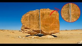 Meet the megalith of Al-Naslaa—split in half with LASER-LIKE precision