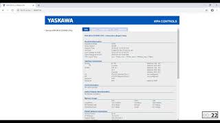 Yaskawa Speed7 Studio | Accessing the web page from the CPU M13