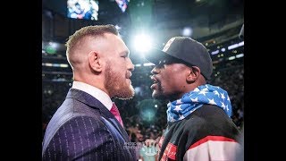 Conor Mcgregor Vs Flyod Mayweather Los Angeles Conference 'FLOYD SIT-THE KING IS HERE" Part 1