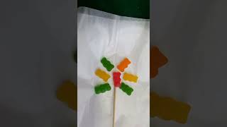 5 mints craft viral gummy bear lolipop#shorts #gummybear #viralhacks