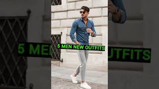 5 MEN NEW OUTFITS / NEW OUTFITS FOR MEN'S #fashion #menoutfit #shorts