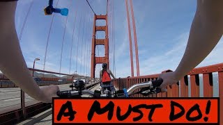 Biking Across The Golden Gate Bridge!