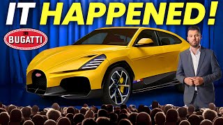 Bugatti CEO Just Revealed New SUV & STUNS The Entire Car World!