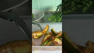 How to eat green mango masala