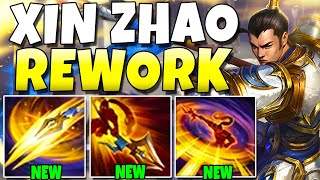 NEW XIN ZHAO REWORK (Huge Changes) - League of Legends