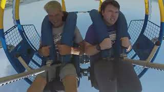 Slingshot ride at Coney Island