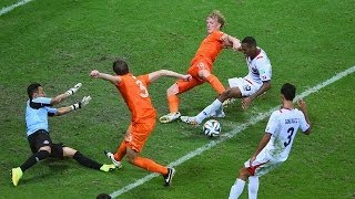 Netherlands 0 - 0 Costa Rica   penalty shoot out (4 - 3) : Highlights World Cup 2014 Quarter final