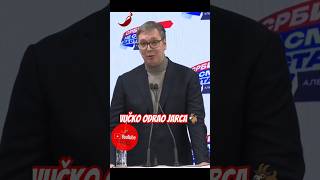 Vučić odrao jarca🐐.#hrvatska #srbija #republikasrpska #bosna #crnagora #vucic #kosovo #njemačka