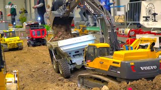 GREAT RC HYDRAULIC MACHINES WORK HARD - RC EXCAVTOR - RC DUMPER - RC TRACTOR TRUCK