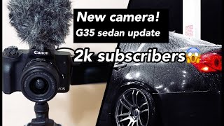 New camera! G35 sedan update