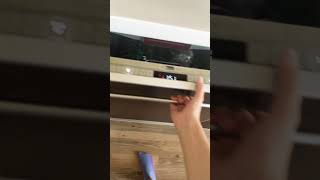 neff dishwasher - washes small load of dishes on chef 70c with half load option (soapy wash)