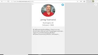 PowerApps - Convert Twitter Post to Lead & Case in Canvas App