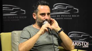 Jorge Drexler y Luciano Supervielle comparten con la prensa en Puerto Rico