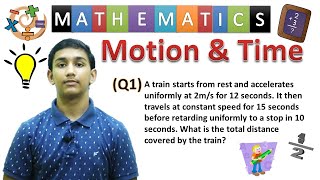 Motion & time | Q1 | competition video | education video | time and motion | Time and motion ques