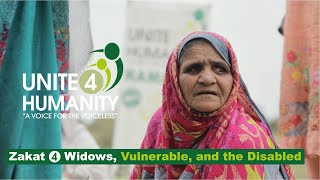 Your Zakat is Helping the Widows, Vulnerable and the Disabled