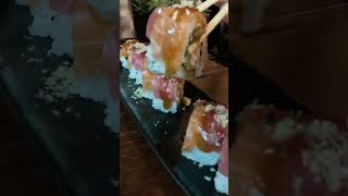 Sushi Bites #food #asmrfood #dubai #gopro #sushilover