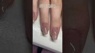 Nude Shade nail design #nails #beautiful #fyp