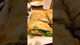 Giant Pancake Beef Roll #youtubeshorts #shorts #shortvideo #short #shortsvideo #viral #streetfood