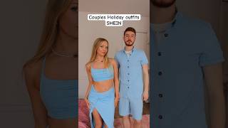 SHEIN Couples Holiday Outfits 2024 Try on Haul #trendingshorts #SHEIN AD #SHEINforAll #SHEINpartner