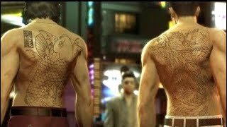 Nishiki fights alongside Kiryu - Yakuza 0