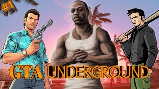 GTA UNDERGROUND Смотрим на Vice City #1 #bazalt #gtasa #gta