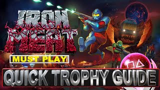 Iron Meat Quick Trophy Guide - Must Play 2D Run n' Gun Game PS4, PS5