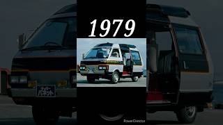 Evolution of Nissan Vanette (1979-2000) #viralvideo