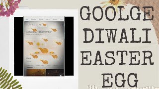 Google Search Diwali Easter Egg 2020 #shorts