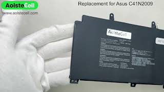 Replacement battery for Asus C41N2009 15.48V 62Wh 4 cells