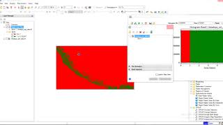 class image creation, thershold in ENVI, opening of data both in ENVI and ArcGIS at a time part 1