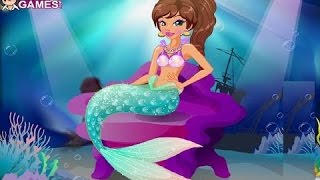 Морской макияж для Принцессы Русалочки/Sea Princess Makeup Little Mermaid