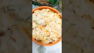 pasta in white sauce| #shorts#youtube