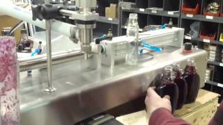 Tabletop Liquid Filling Machine  | Semi-Automatic Benchtop Piston Filling Machine - APACKS