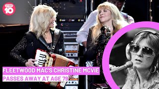 Fleetwood Mac’s Christine McVie Dies | Studio 10