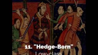 15 Hilarious Medieval Insults